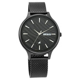 Fastrack, Women's  Watch Analog, Black Dial Black Stainless Steel Strap, 6203sm04